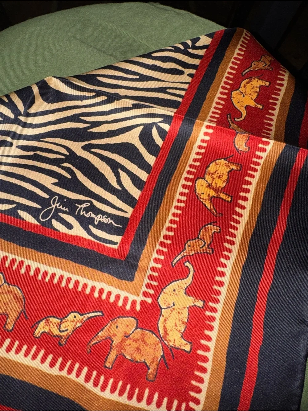 Jim Thompson zebra stripe